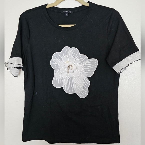 CQ by CQ, size M, Black shirt - Picture 3 of 5